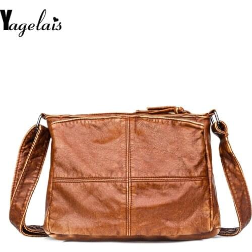 New Ladies Fashion Shoulder Bags for Women Designer PU Leather Handbag Zipper Purses Messenger Crossbody Bag sac a main