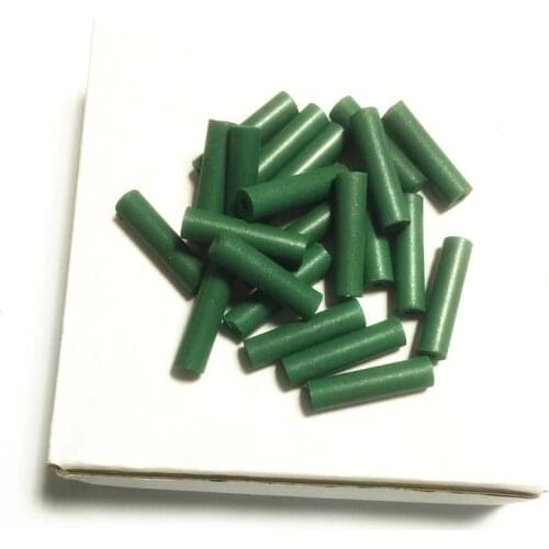 100pcs Dental Lab Polishing Stick Green Silicone Rubber Polishers