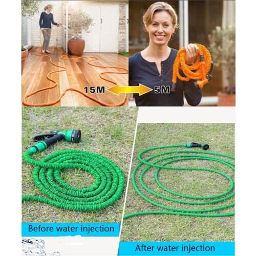 Garden Hose Expandable Magic Flexible Water Hose EU Hose Plastic Hoses Pipe With Spray Gun To Watering Car Wash Spray
