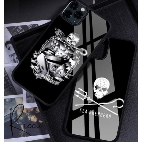 For iphone sea shepherd Phone Case Rubber for iPhone 12 11 Pro Max XS 8 7 6 6S Plus X 5S SE 2020 XR 12 Mini phone case