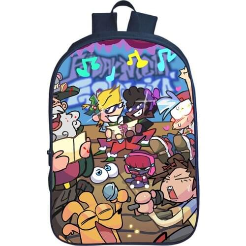 Friday Night Funkin Backpack Boy Girl School Bags Music Rhythm Game Bookbag Women Bag Teen Daily Backpacks Men Fashion Mochila