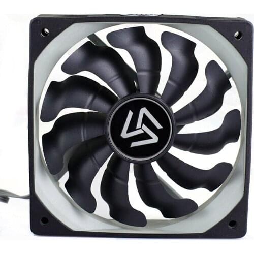 S-120 computer fan radiator 120mm CPU cooler fan 1200RPM 3 pin DC 12v fan for computer case cooling for ALSEYE