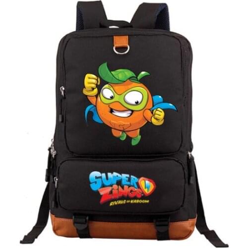 3D Print Superzings Schoolbags Pen Case Mochila Fashion Super Zings Series 4/5/6 Backpack for Teenagers Girls Sac A Dos Rucksack