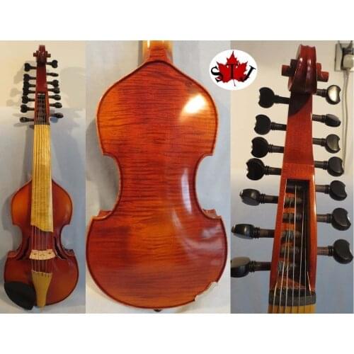 SONG Brand maestro 14 strings 4/4 violin 7*7 strings 14" Viola d'Amore #12952