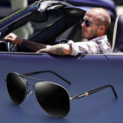 Classic Sunglasses Polarized Men Driving Glasses Black Pilot Sun Glasses Retro Sunglasses For Men/Women Goggle UV400 Wholesale