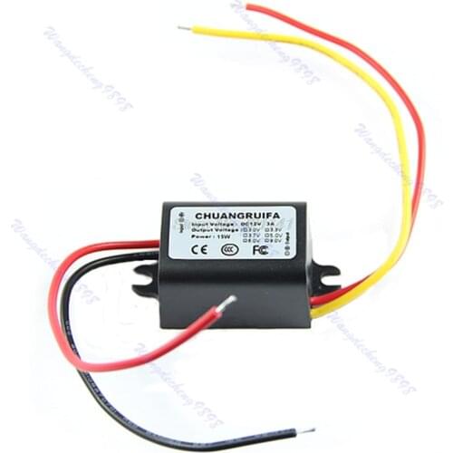 Waterproof DC DC Converter 12V Step Down to 9V 3A 15W Power Supply Module Dropship