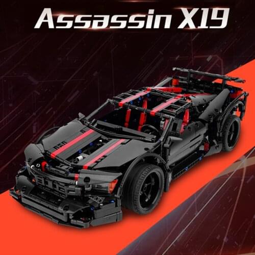 XingBao 07003 Creative Technic Series The 2015 Assassin X19 Set легоe MOC Car Building Blocks Toy for Children