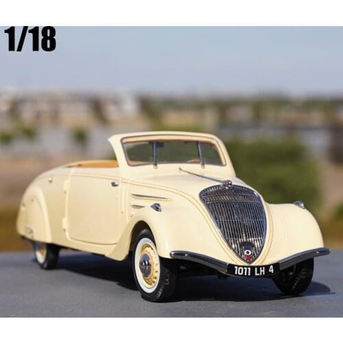 1:18 PEUGEOT 403 ECLIPSE Diecast Car Model Kids Gifts Collection With Original Box Free Shipping