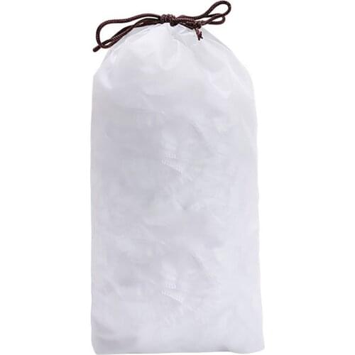 100/200/500pcs Fresh Keeping Bags for Leftovers Picnic BBQ Waterproof Clear Shower Caps Extra Thick Bath Caps WWO66