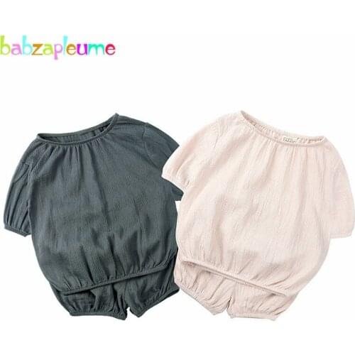 2Piece/1-4Years/Baby Summer Kids Outfits Casual Cute Clothes Cotton Children T-shirt+Shorts Toddler Girls Clothing Sets BC1559