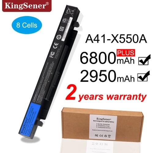 15V 2950mAh Korea Cell New A41-X550A Laptop Battery for ASUS A41-X550 X450 X550 X550C X550B X550V X450C X550CA X452EA X452C