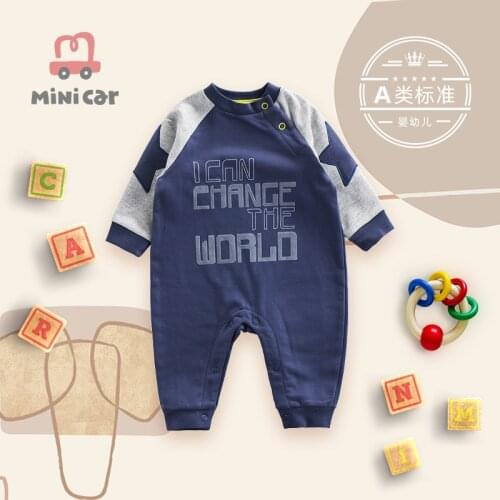 Car childrens wear newborn babys one piece clothes baby clothes