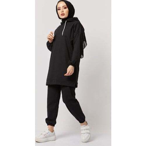 Nvs Basic Sports Suit Black