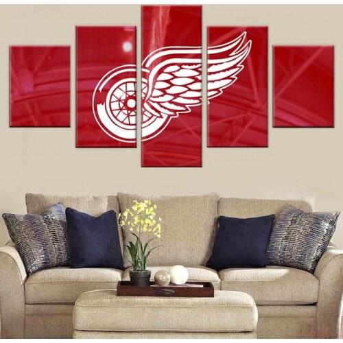 HD Print 5pcs red wings painting canvas decor art painting print canvas home decor wall art picture for living room