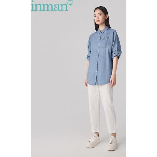 Женские джинсовые рубашки INMAN China At AliExpress