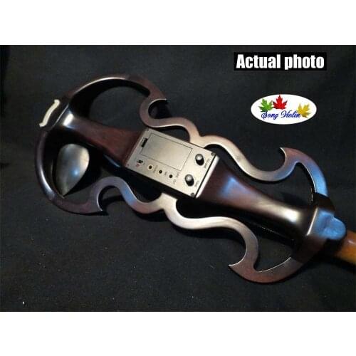 Brown SONG Brand streamline 4/4 electric violin,4 Strings/5 Strings solid wood