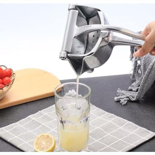 Creative Portable Stainless Steel Lemon Orange Clip Manual Juicer Fruit Juice Extrusion Crafts Kitchen Tools