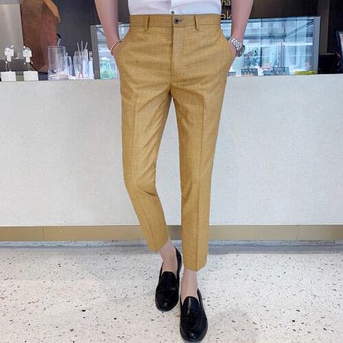 MAUCHLEY Mens Wedding Pants