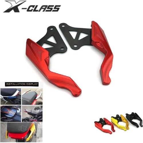 Motorcycle Rear Grab Passenger Handle Hand Holder Support CNC Aluminum for Honda MSX125 MSX125SF 2013 - 2015 2016 2017 2018 2019