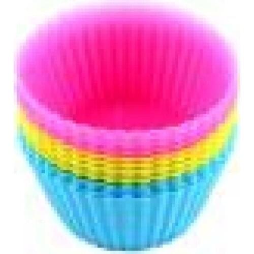 12 Pcs Soft Round Cake Muffin Chocolate Cupcake Liner Bakeware Baking Cup Mold Cooking Bakeware Maker DIY Decorating Tools