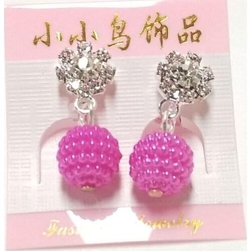 LELX New Fashion Colorful Beads Earrings For Women Drop Earring Jewelry