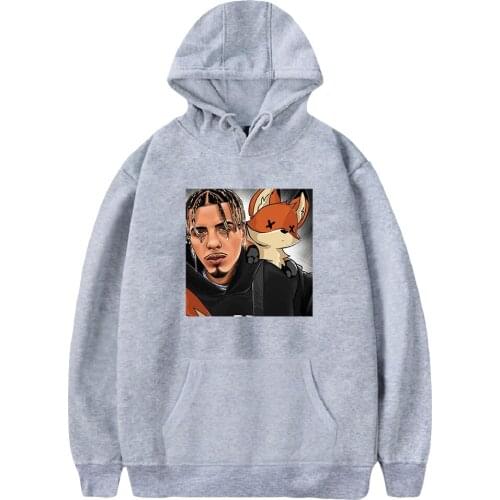 Autun Kawaii Hoodie Women Tracksuit Rapper Singer Rauw Alejandro Couple outfit Men Hoodies Oversized Sweatshirt Casual Pullover