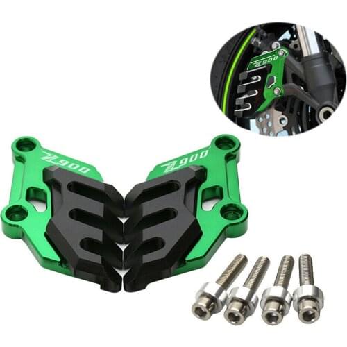 Front Brake Disc Caliper Brakecaliper Guard Protector Cover For Kawasaki Z900 2017
