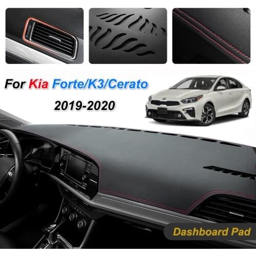 For Kia Forte 2019 2020 Bd Anti-Slip Mat Dashboard Cover Pad Sunshade Dashmat Protect Carpet Car Accessories Cerato K3 Vivaro