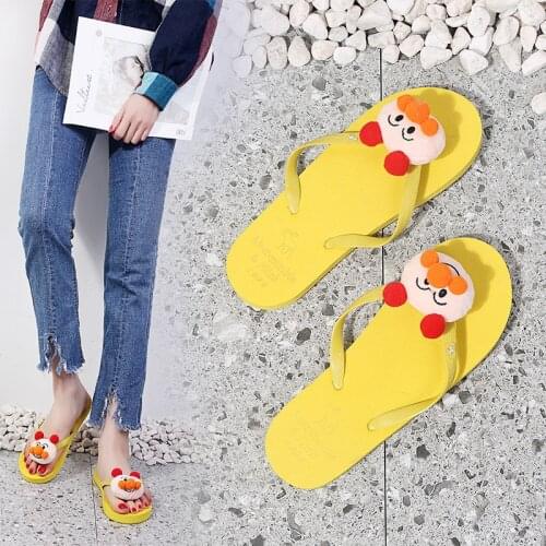 Simple Solid Color Comfortable Slippers Women Summer Korean Fashion Casual Wear Non-slip Couple Flip Flops Breathable Beach