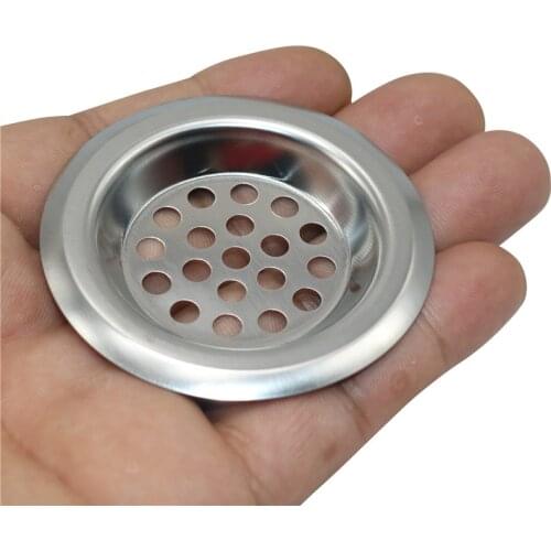 7.5/6cm Bathroom Deodorization Type Basin Sink Drain Stainless Steel Kitchen Strainer Stopper Waste Plug Sink Filter Floor Drain