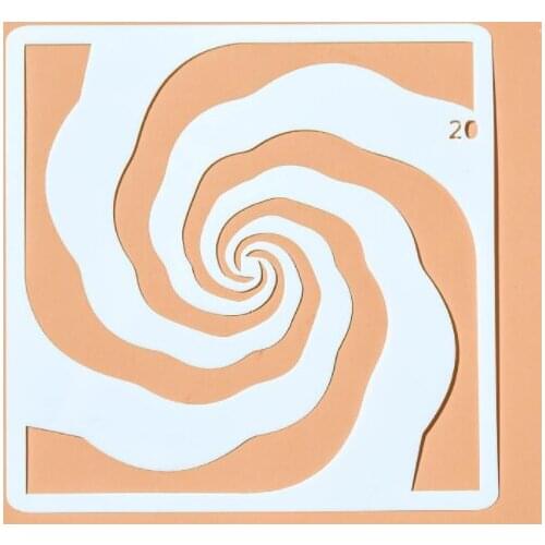 13*13 Flower Layering Stencils for Diy scrapbook/photo album Decorative Embossing coloring,painting stencil,home decor