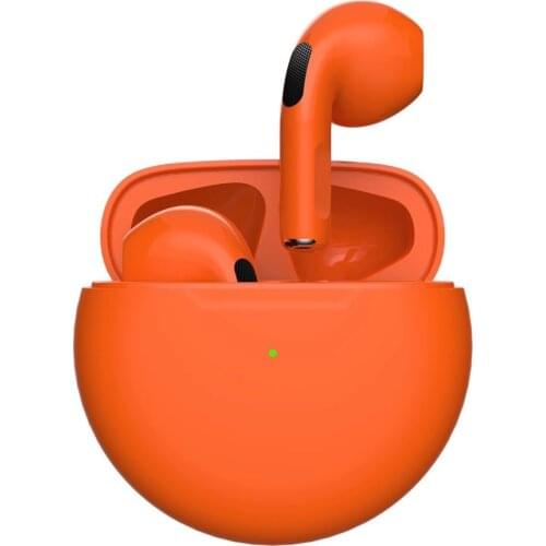 TWS Wireless Headphones Air Pro 6 Bass In ear Bluetooth Earphone Sport Headset Auto-pair Pop-up Earbuds for Xiaomi Huawei iPhone