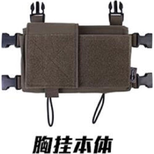 Outdoor Sport Tactical Airsoft SS Micro Fight Chassis MK4 Chest Rig Main Bag