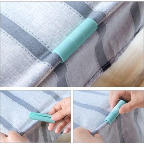 10Pcs/Lot Bed Sheet Clips Bed Cover Holder Fastener Mattress Non-slip Gripper for Bed Sheet Multifunction Clothes Pegs cama