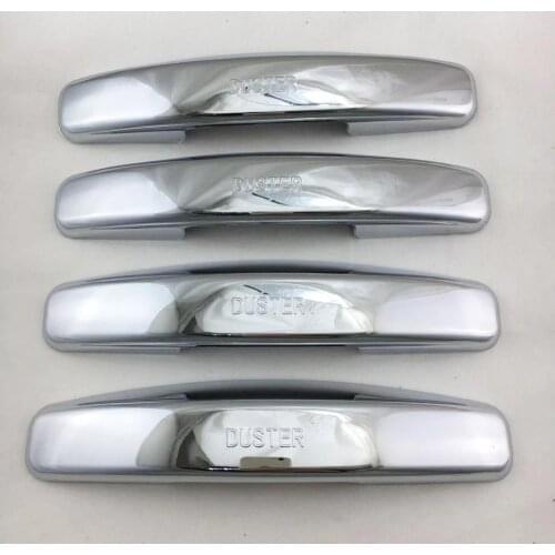 2015-2019 For Renault Duster The high quality 4pcs Chrome plated Door Handle Cover Auto Door handle Car Trim