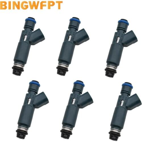 6x 2M2E-A7B AJ51-13-250 Fuel injector for FORD MONDEO 2001-2004 V6 2.5L MAZDA 6 2003-2008 V6 3.0L / MPV 2002-2006 V6 3.0L