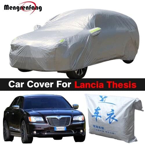 Full Car Cover Auto Outdoor Anti-UV Sun Shade Rain Snow Dust Protection Cover For Lancia Thesis