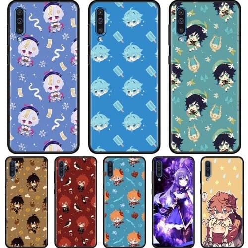 Shell For Samsung A90 A80 A70s A70 A60 A50s A50 A40 A30s A30 A20s A20e A20 A10s A10e Case Genshin Impact