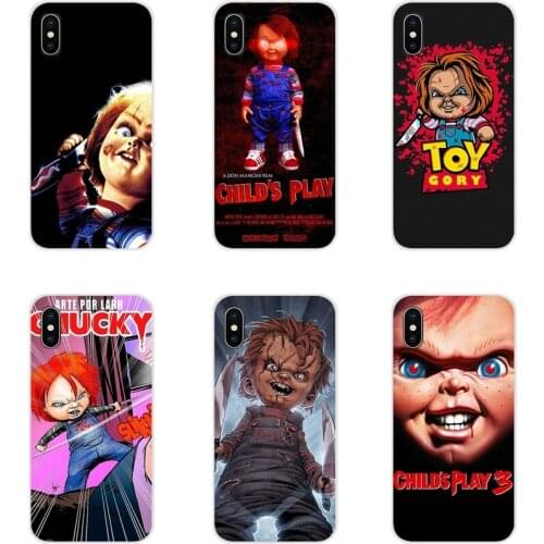 For Huawei G7 G8 P7 P8 P9 P10 P20 P30 Lite Mini Pro P Smart Plus 2017 2018 2019 Horror Film Chucky Child s Play Cell Phone Cases