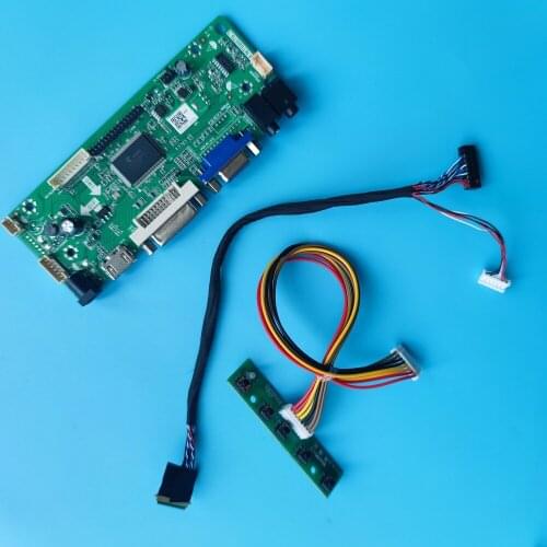 Kit For LP140WH2-TLN2/TLQ1/TLL1/TLM1/TLM2/TLA3 DVI Panel LED LCD Audio card 14" Controller board VGA Monitor 1366*768 40pin LVDS