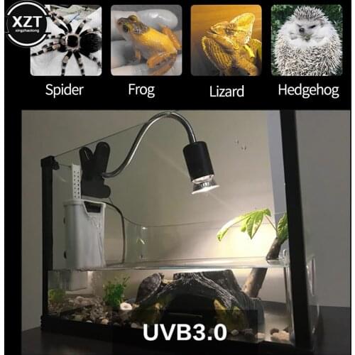 Turtle Back Ligth Bulb Full Spectrum Sun Light Reptile Amphibians UVB Dimmable Lizard Heater Pet Products Low Consumption Tools