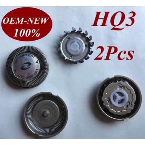 2Pcs HQ3 Replace head razor blade for Philips electric shaver HQ6405 HQ6415 HQ6423 HQ6424 HQ6445 HQ6605 HQ6613 HQ6614 HQ6615