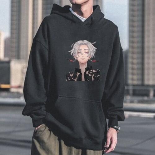 Tokyo Revengers Izana Kurokawa Fashion Anime Hoodies Men Harajuku Cartoon Winter Long Sleeve Oversized Women Sweatshirts Tops