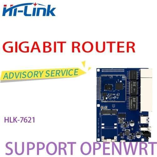 MT7621A chipset GbE Gigabit Ethernet Router module HLK-7621 Start Kit/Development board Free Ship