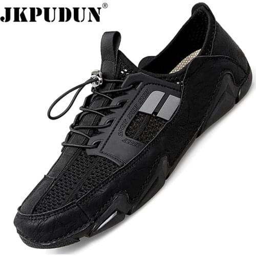 Men Shoes Casual Mesh Men Sneakers Non-slip Outdoor Men Walking Shoes Breathable Mens Loafers Fashion Moccasins Zapatos Hombre