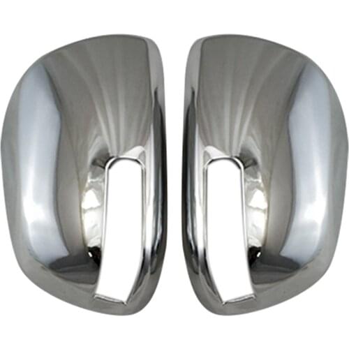 Car Rearview Mirror Cover Door Side Mirror Cover for Vanguard 2008-2012 Voxy Noah 70 Alphard20 Vellfire Abs