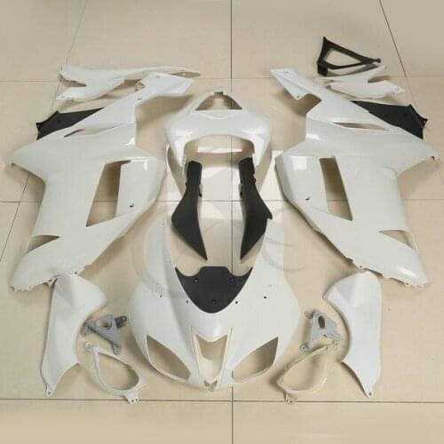 Motorcycle Unpainted ABS Fairing Bodywork Set For Kawasaki Ninja ZX6R ZX-6R ZX600 2007-2008
