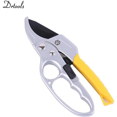 Pruning Shear Garden Tools Labor saving High Carbon Steel scissors Gardening Plant Sharp Branch Pruners Protection hand durable