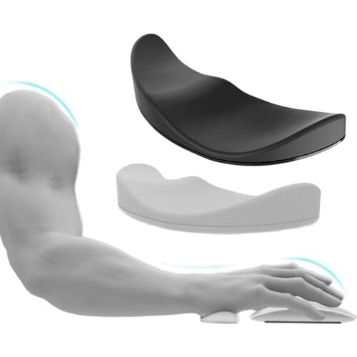 Mouse Wrist Rest Silicone Hand Cushion Soft Pad Durable Office Palm/Hand/Wrist Support Moves with Wrist Wristbands Gamer Pad