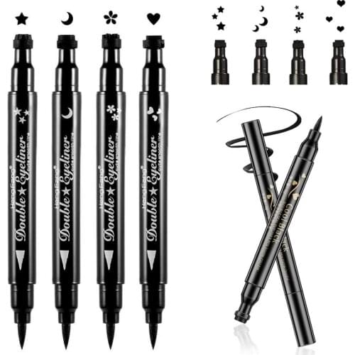 Liquid Eyeliner Waterproof Eye Liner Pencil Double Sided Long Lasting Seal (4in1)